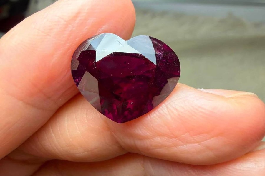 Faceted Amethyst