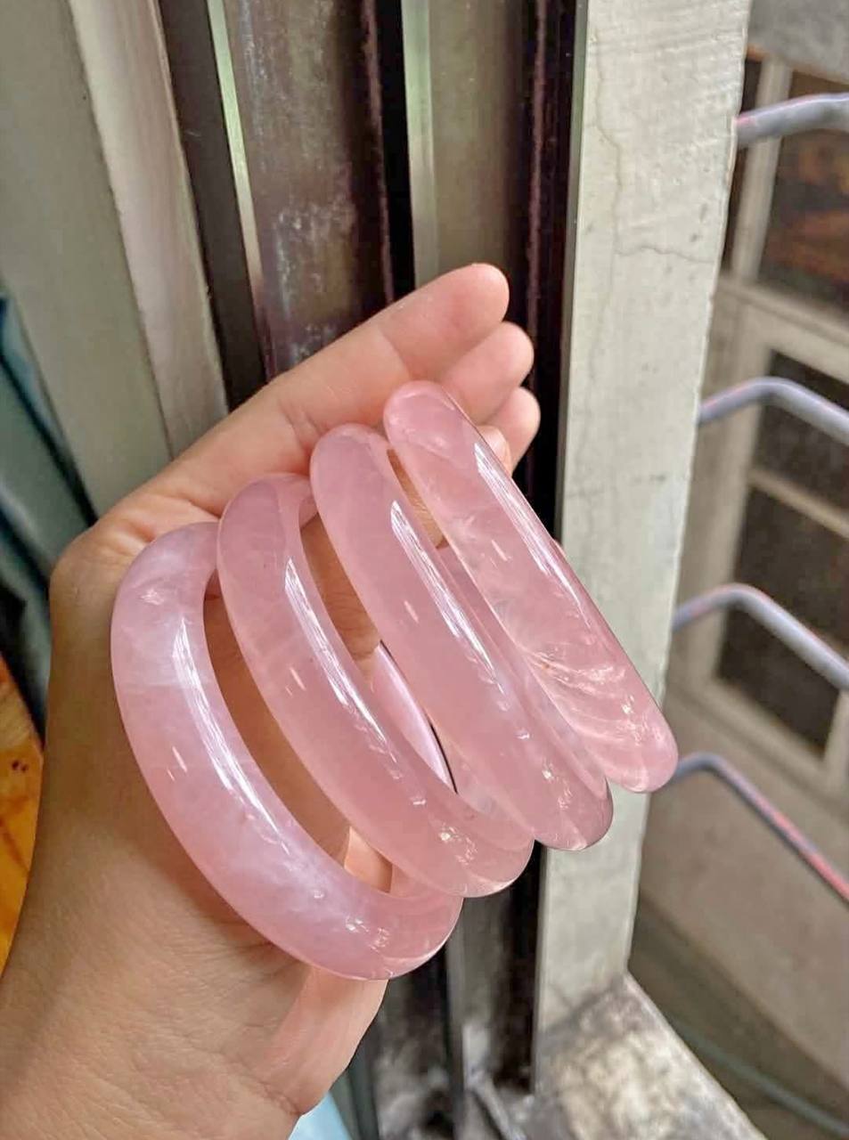 Natural Amethyst Bangle